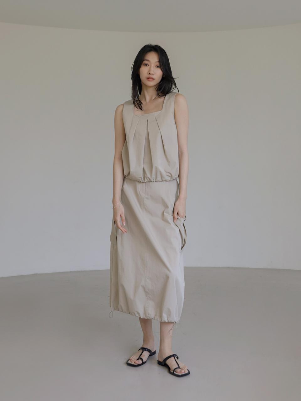 KELLY DONAHUE Cotton Balloon Sleeves & Cotton Balloon Skirt