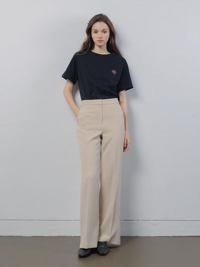KELLY DONAHUE Essential Slim Wide Pants