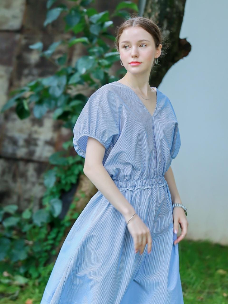 KELLY DONAHUE Line Flare dress