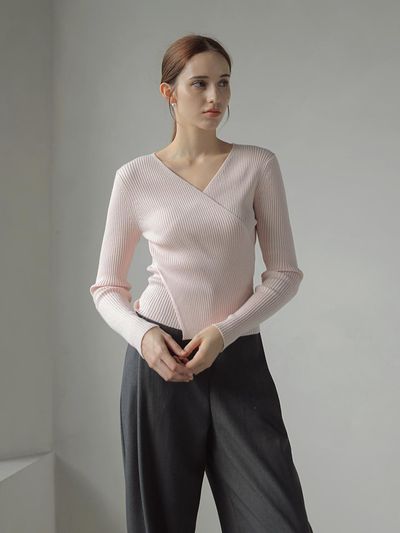KELLY DONAHUE LIVED V LAP KNIT