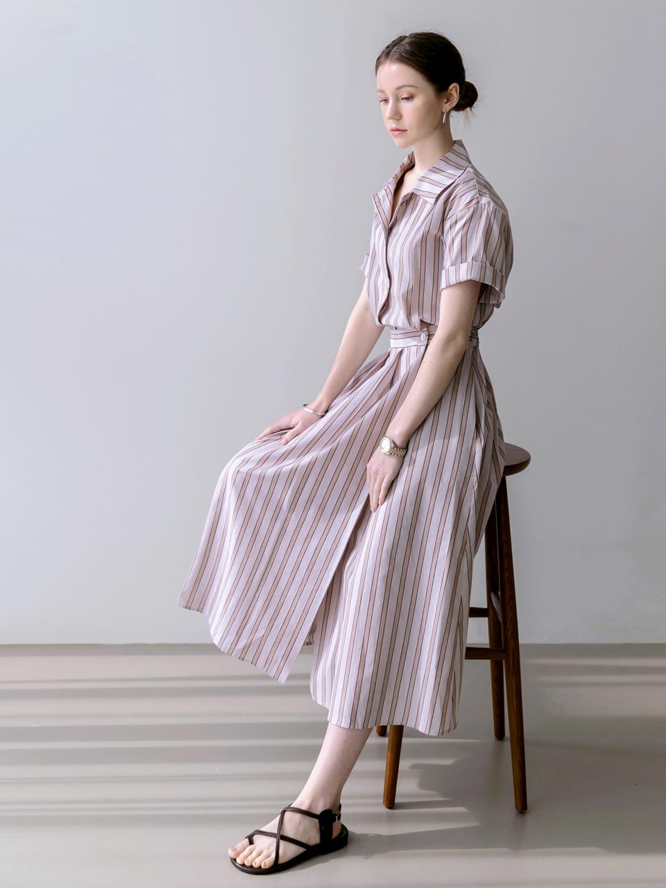 KELLY DONAHUE Pleated wrap dress