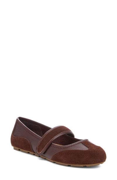 Kelsi Dagger Brooklyn Kelsi Dagger Brooklyn Damon Leather Mary Jane Flat