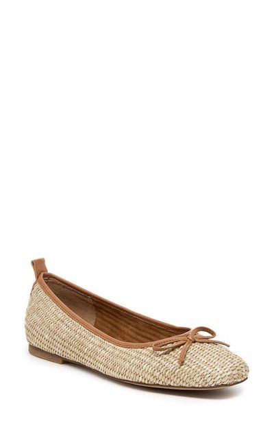 Kelsi Dagger Brooklyn Kelsi Dagger Brooklyn Frankie Raffia Ballet Flat