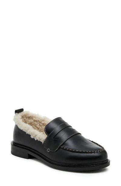 Kelsi Dagger Brooklyn Kelsi Dagger Brooklyn Lens Faux Shearling Lined Loafer