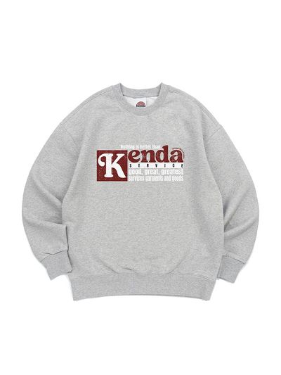 Kenda Cotton-Poly Relaxed Overfit MTM [Melange]
