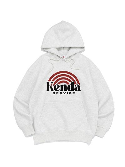 Kenda Cotton Polyester Oversized Vinyls Hood [Light Grey]