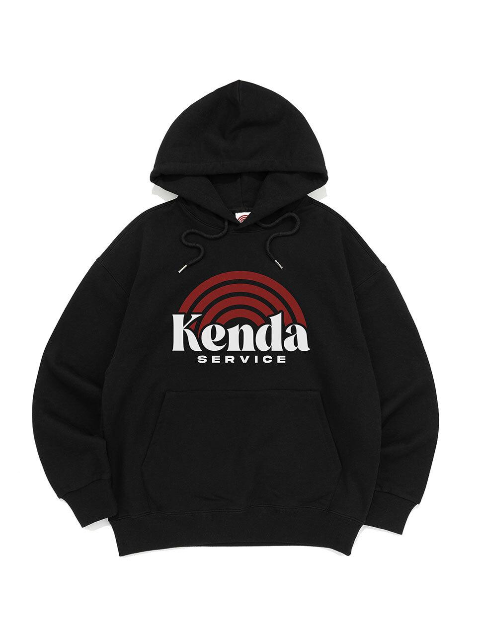 Kenda Oversized Cotton-Polyester Vinyls Hood [BLACK]