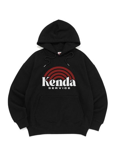Kenda Oversized Cotton-Polyester Vinyls Hood [BLACK]
