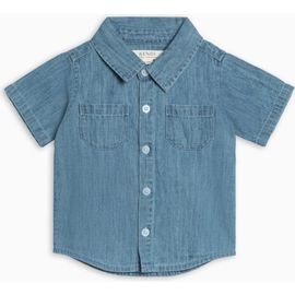 KENDI by Colored Organics KENDI by Colored Organics Organic Graham Chambray Button Down Shirt 