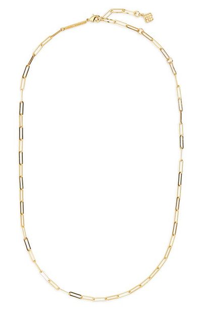Kendra Scott Kendra Scott Courtney Paper Clip Chain Necklace