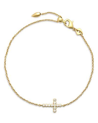 Kendra Scott Kendra Scott Cross Crystal Delicate Bracelet
