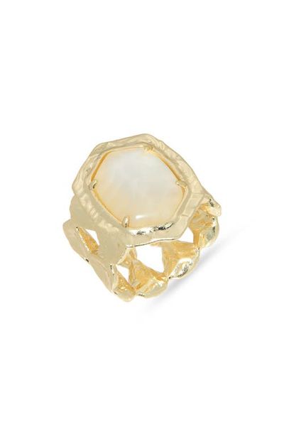 Kendra Scott Kendra Scott Daphne Mother-of-Pearl Cocktail Ring