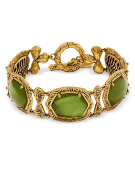 Kendra Scott Kendra Scott Daphne Tiger Stripe Openwork Stone Statement Bracelet