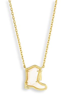 Kendra Scott Kendra Scott Drill Team Boot Pendant Necklace