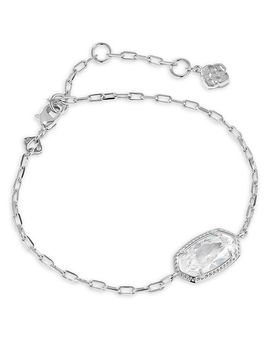 Kendra Scott Kendra Scott Elaina Cubic Zirconia Link Bracelet
