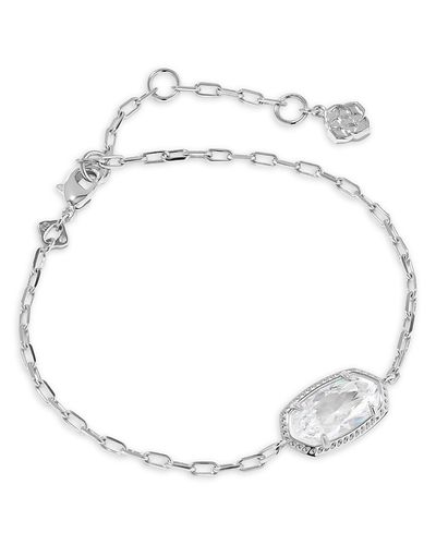 Kendra Scott Kendra Scott Elaina Cubic Zirconia Link Bracelet