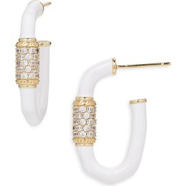 Kendra Scott Kendra Scott Emery Enamel Hoop Earrings