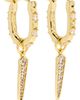Kendra Scott Kendra Scott Fate Charm Huggie Earrings - 3