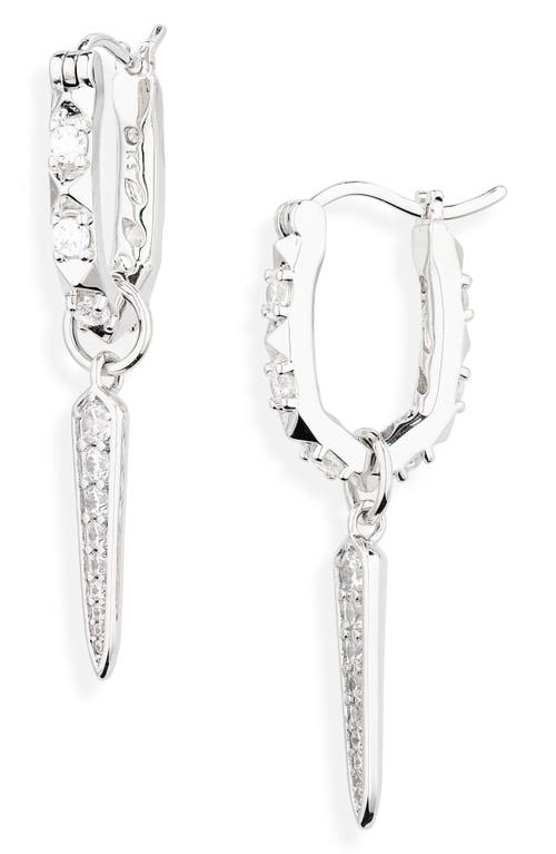 Kendra Scott Kendra Scott Fate Charm Huggie Hoop Earrings