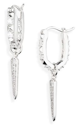 Kendra Scott Kendra Scott Fate Charm Huggie Hoop Earrings