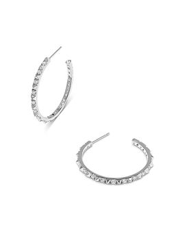 Kendra Scott Kendra Scott Fate Crystal & Spike Hoop Earrings