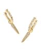 Kendra Scott Kendra Scott Fate Crystal Spike Charm Huggie Hoop Earrings - 1
