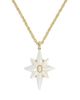 Kendra Scott Kendra Scott Fate Mother Of Pearl Star Pendant Necklace, 16 - 1