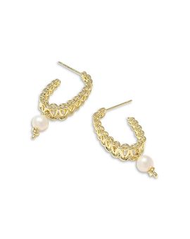 Kendra Scott Kendra Scott Gabriella Pearl Hoop Earrings