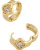 Kendra Scott Kendra Scott Mallory Crystal Huggie Hoop Earrings - 4