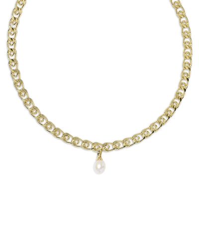 Kendra Scott Kendra Scott Oakland Cultured Freshwater Pearl Pendant Necklace, 16-19