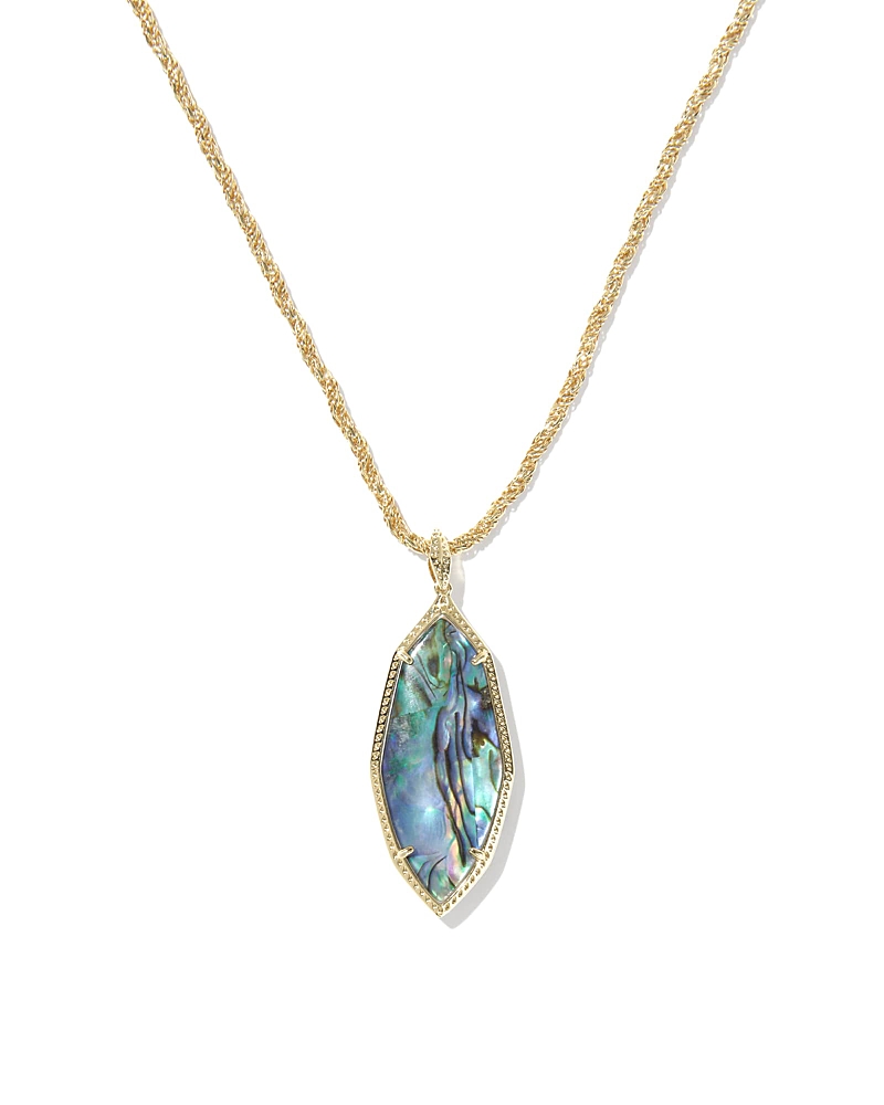 Kendra Scott Kendra Scott Ophelia Abalone Shell Pendant Necklace, 32