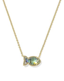 Kendra Scott Kendra Scott Parker Fish Pendant Necklace, 16-19