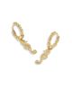 Kendra Scott Kendra Scott Removable Seahorse Charm Huggie Hoop Earrings - 1