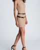 Kenneth Cole Collection Kenneth Cole Collection Check Print Sleeveless Double Belted Minidress - 3