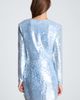 Kenneth Cole Collection Kenneth Cole Collection Cowl Neck Sequin Minidress - 3