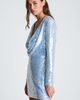 Kenneth Cole Collection Kenneth Cole Collection Cowl Neck Sequin Minidress - 5