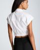 Kenneth Cole Collection Kenneth Cole Collection Cropped Short Sleeve Shirt - 2