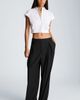 Kenneth Cole Collection Kenneth Cole Collection Cropped Short Sleeve Shirt - 4