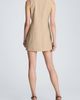 Kenneth Cole Collection Kenneth Cole Collection Curved Button Detail Pinstripe Minidress - 2