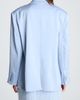 Kenneth Cole Collection Kenneth Cole Collection Double Breasted Satin Boyfriend Blazer - 2