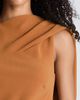 Kenneth Cole Collection Kenneth Cole Collection Drape Back Crepe Maxi Dress - 3