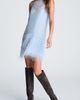 Kenneth Cole Collection Kenneth Cole Collection Faux Fur Fringe Shift Minidress - 1
