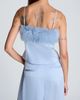Kenneth Cole Collection Kenneth Cole Collection Faux Fur Trim Satin Bustier Top - 2
