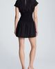 Kenneth Cole Collection Kenneth Cole Collection Pin Dot Smock Waist Minidress - 2