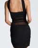Kenneth Cole Collection Kenneth Cole Collection Scarf Strap Illusion Lace Minidress - 2