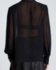 Kenneth Cole Collection Kenneth Cole Collection Tie Neck Chiffon Top - 2