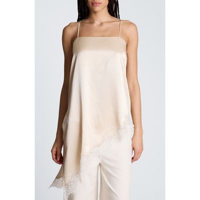 Kenneth Cole Kenneth Cole Asymmetric Hem Satin Camisole