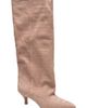 Kenneth Cole Kenneth Cole Brisbane Croc Embossed Leather Knee High Boot - 1