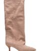 Kenneth Cole Kenneth Cole Brisbane Croc Embossed Leather Knee High Boot - 3