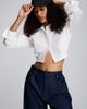 Kenneth Cole Kenneth Cole Crop Poplin Shirt - 5